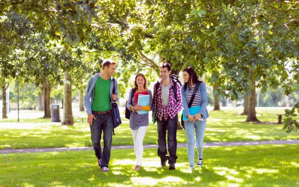 Прогулка подростков