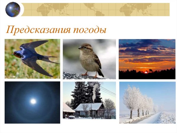 Предсказывание погоды