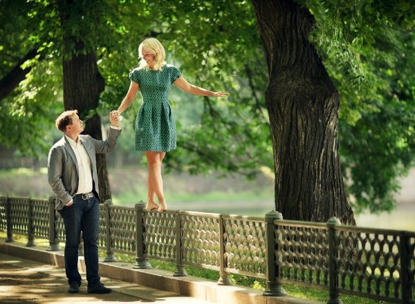 Люди в парке