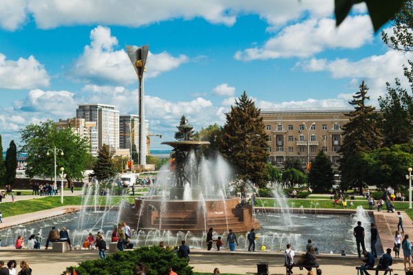 Парк на театральной площади Ростов на Дону