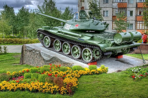 Танк т-55 Сургут