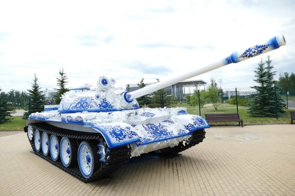 Т54 под Гжель танк