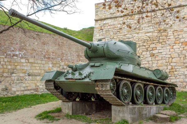 Т 34 85 С дульным тормозом