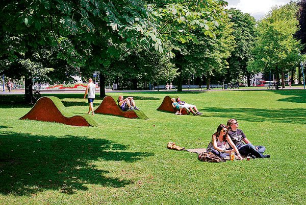 Парк Сокольники лежаки