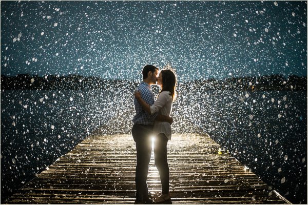 Дождь пара романтика