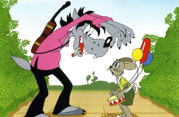 Волк и заяц ну погоди