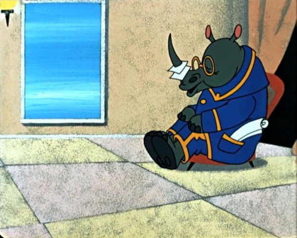 Ну погоди волк и носорог