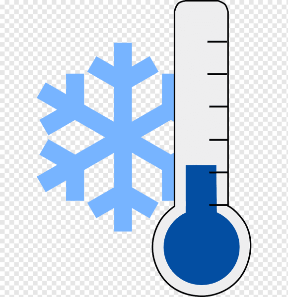 Градусник холодно