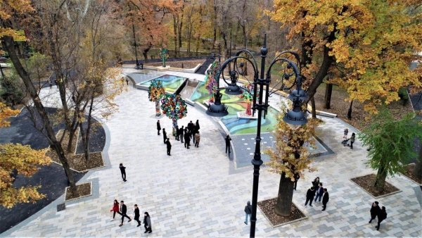 Скверы Алматы