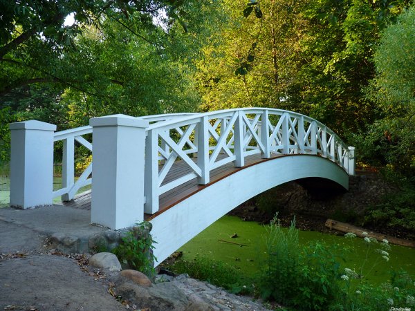 Мост через овраг Александровский сад