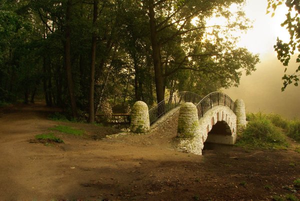 Парк Кузьминки мост