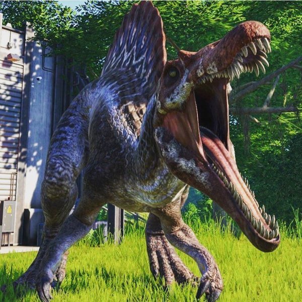 Спинозавр мир Юрского периода