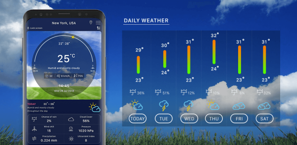ACCUWEATHER приложение