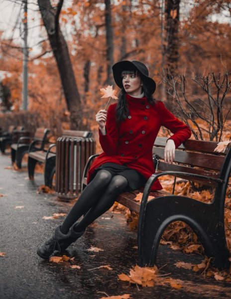 Фотосессия осенью