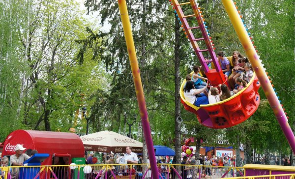 Парк Победы Тамбов аттракционы