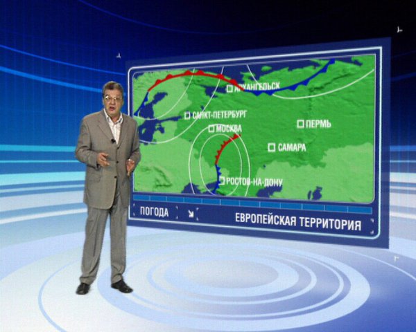 Прогноз погоды на ТВ