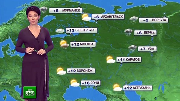 Прогнозтпоооды на карте