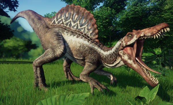 Спинозавр мир Юрского периода