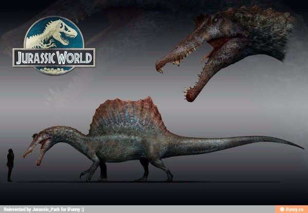 Спинозавр мир Юрского периода 3 господство