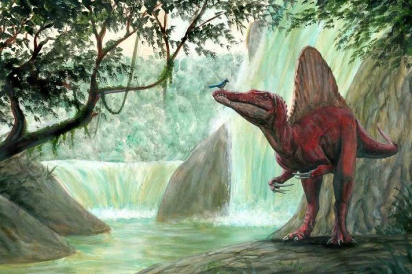 Спинозавр Jurassic Park Art