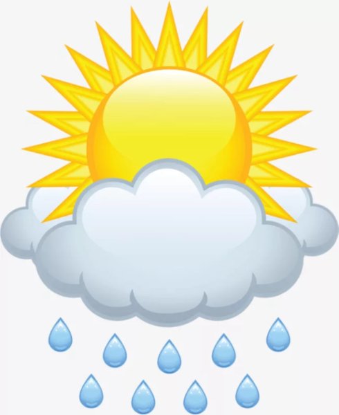 Солнышко и дождик