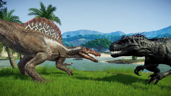 Спинозавр мир Юрского периода Эволюция