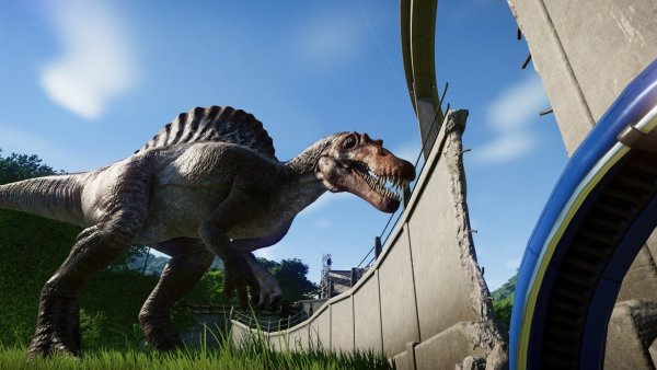 Jurassic World Evolution Спинозавр
