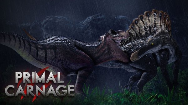 Индоминус рекс и Спинозавр