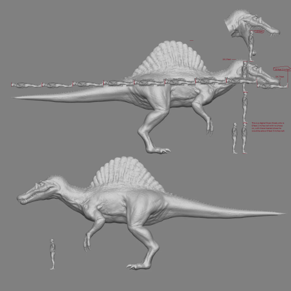 Спинозавр меловой лагерь