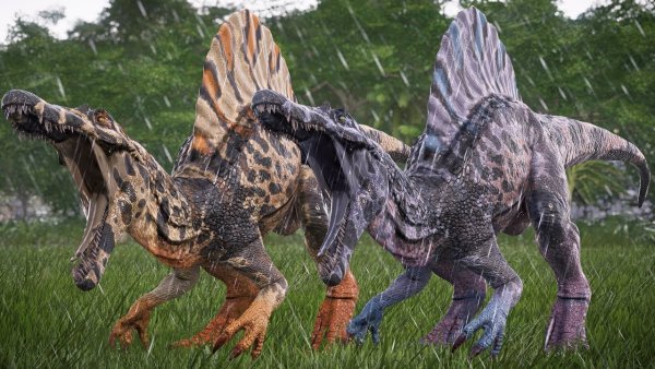 Анкилозавр теранозаврспинозавр