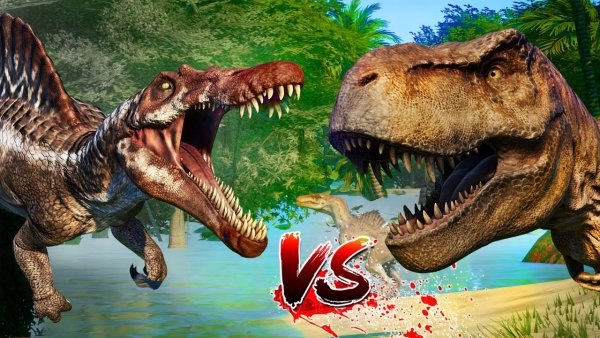 Jurassic World Evolution Спинозавр