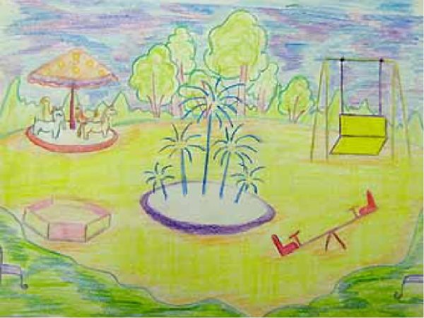 Парк сквер бульвар изо 3 класс