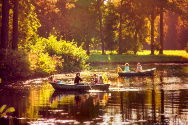 Павловск парк лодки