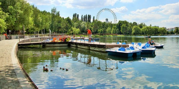 Круглый пруд Измайловский парк