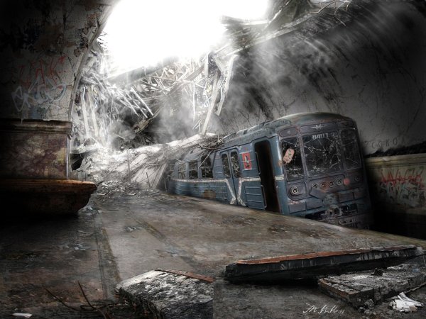 Metro 2033 заброшенные города
