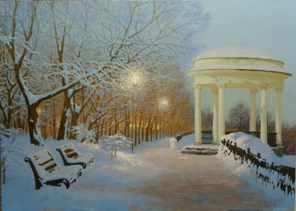 Ротонда Ярославль живопись Ладыгина