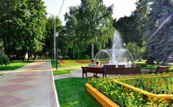 Городские парки и скверы
