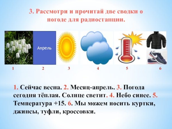 Погода презентация