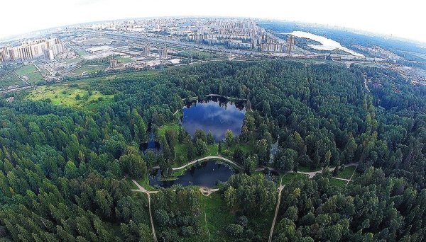 Шуваловский парк Санкт-Петербург гора Парнас