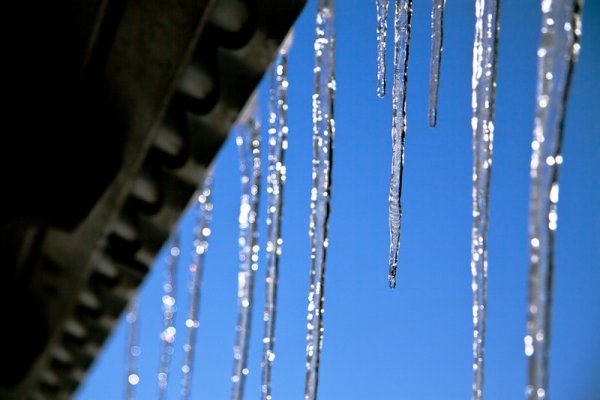 Сосульки с капельками