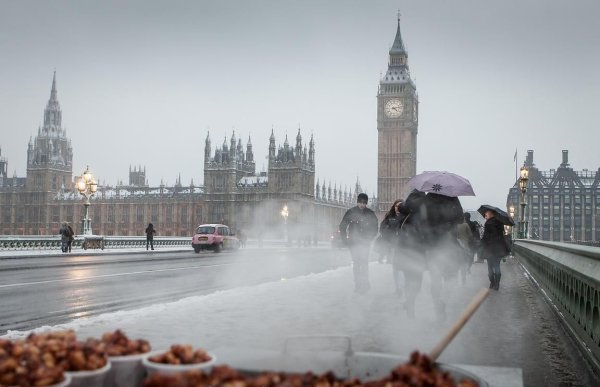 Зима в Англии