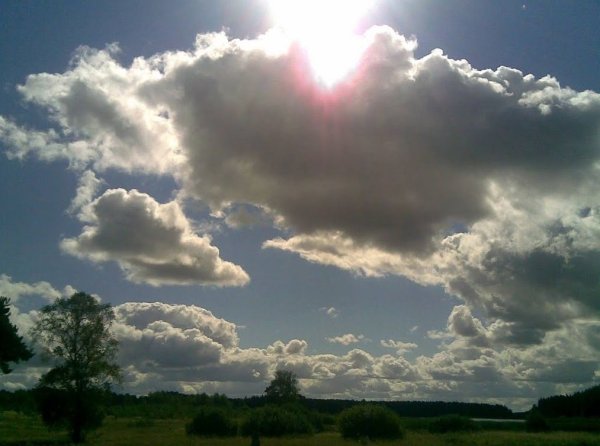 Облачно без осадков