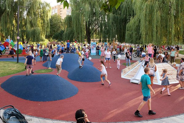 Город Орел детский парк после реконструкции