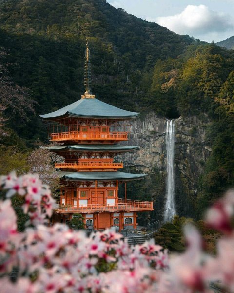 Япония храм Кумано Нати