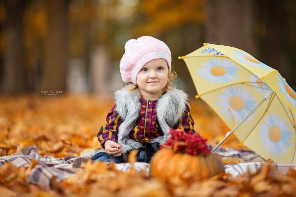 Осенняя фотосессия идеи для детей