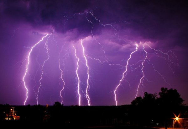 Гроза молния Гром