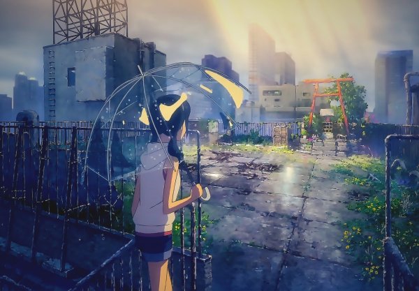 Аниме Макото Синкай дитя