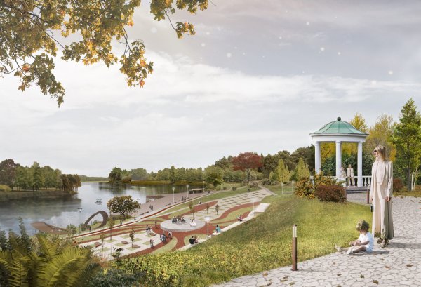 Сквер Дворянское гнездо в Орле