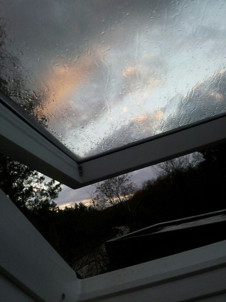 Дождь из окна Эстетика