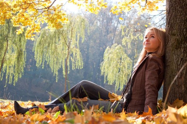 Осенняя фотосессия в парке
